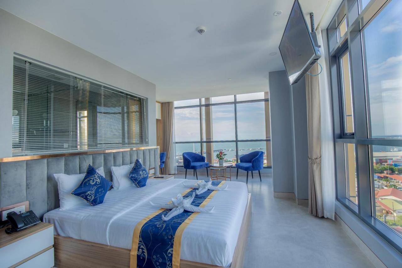 Seascape Palace Hotel Sihanoukville Esterno foto